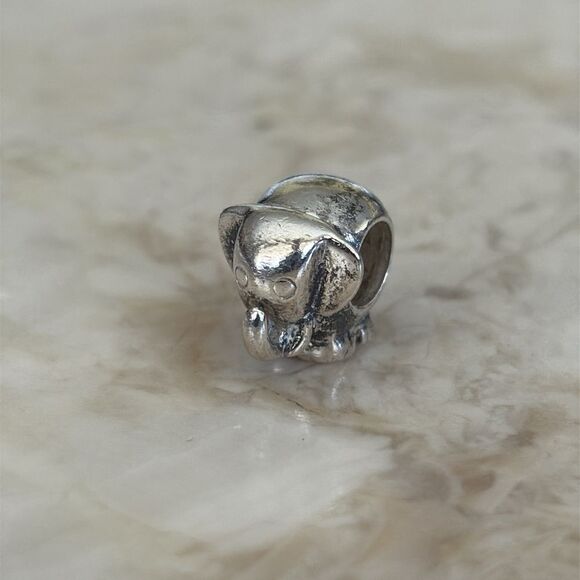 Michael Hill 925 Sterling Silver Elephant Charm Bead - Picture 3 of 6